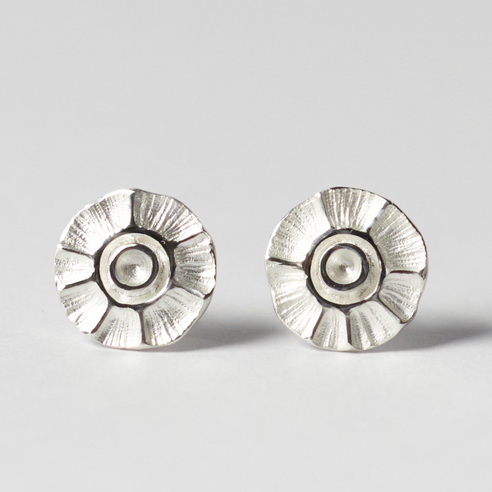 Ohrstecker, Silber, Blüte